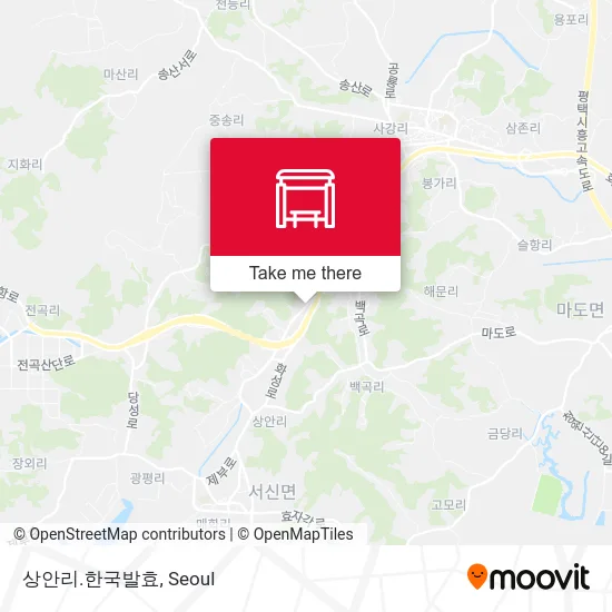 상안리.한국발효 map