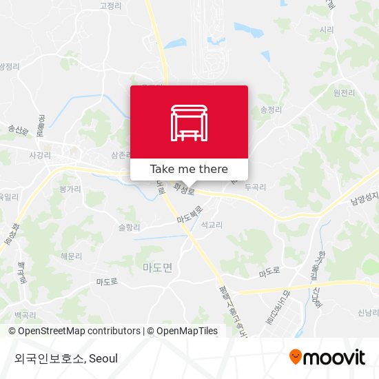 외국인보호소 map