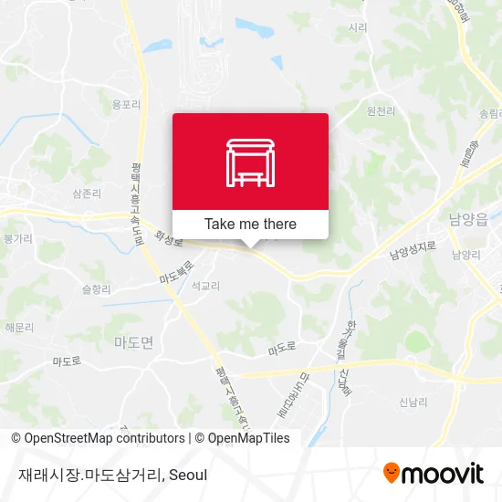 재래시장.마도삼거리 map