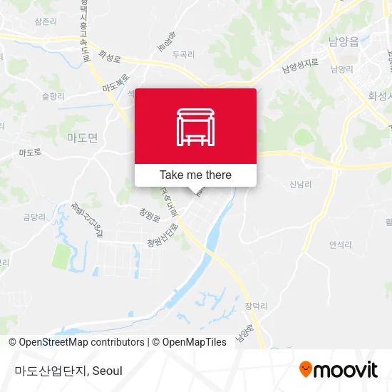 마도산업단지 map