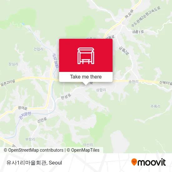 유사1리마을회관 map