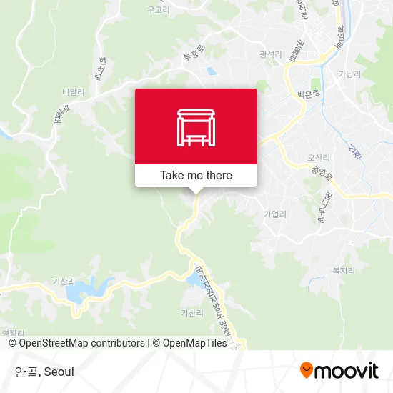 안골 map