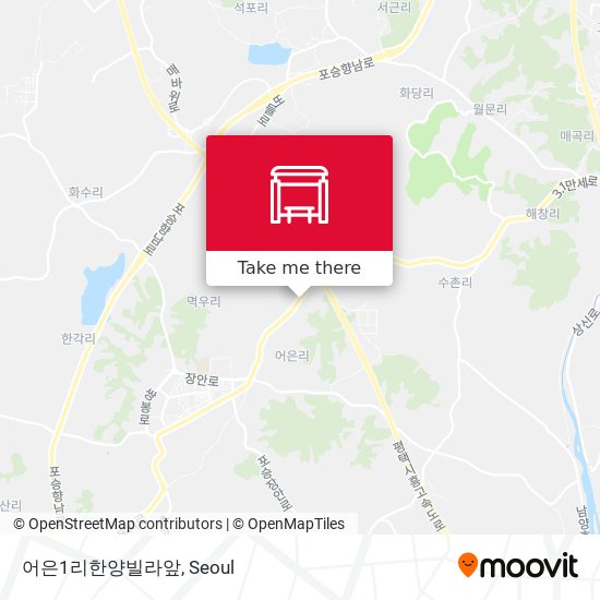 어은1리한양빌라앞 map