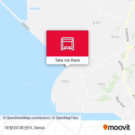 매향3리회센터 map