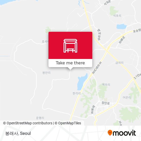 봉래사 map