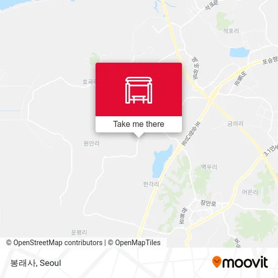 봉래사 map