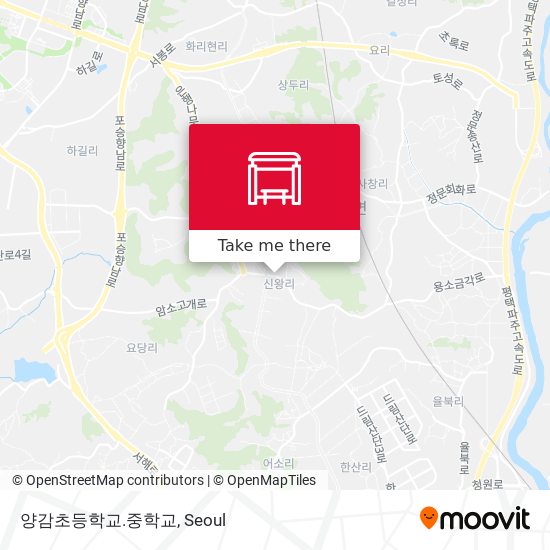 양감초등학교.중학교 map