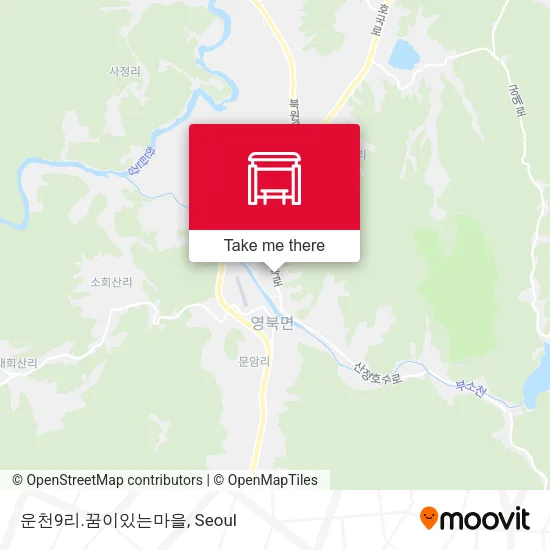 운천9리.꿈이있는마을 map