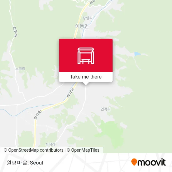 원평마을 map