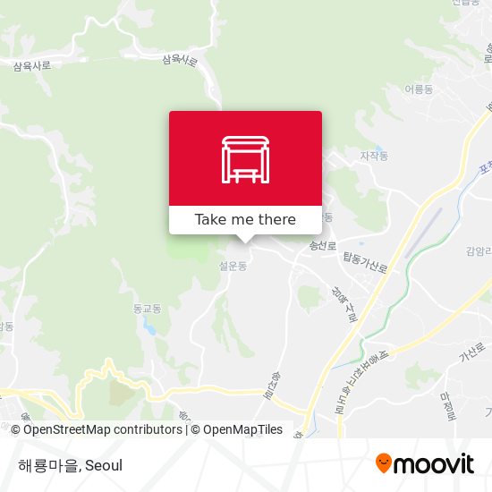 해룡마을 map