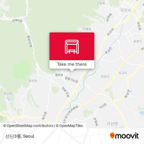 선단3통 map