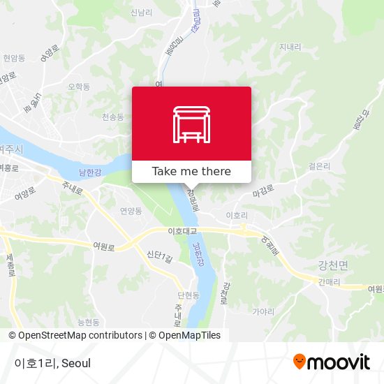 이호1리 map