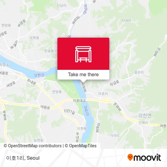이호1리 map