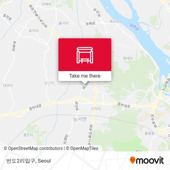 번도2리입구 map