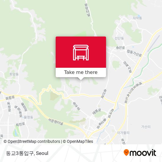 동교3통입구 map
