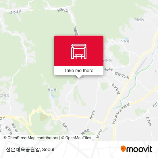 설운체육공원앞 map