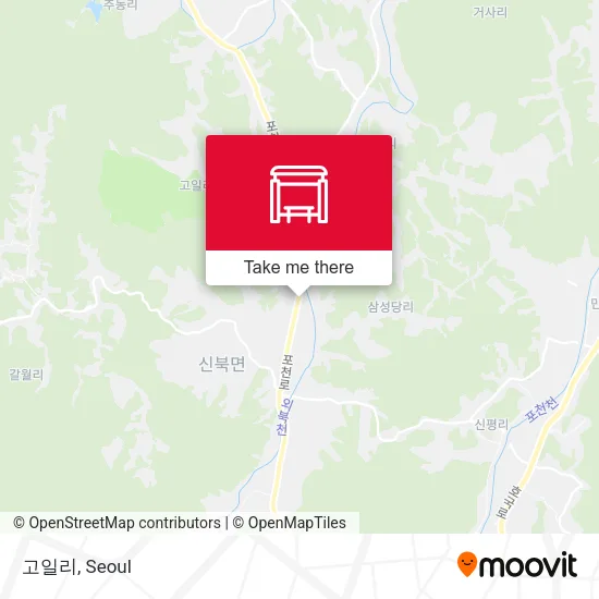 고일리 map