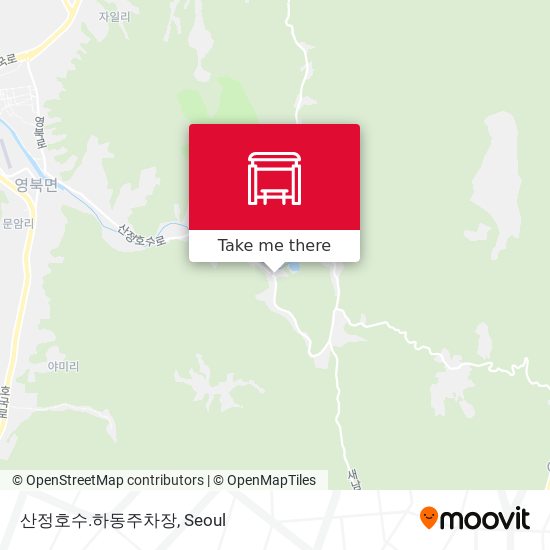 산정호수.하동주차장 map