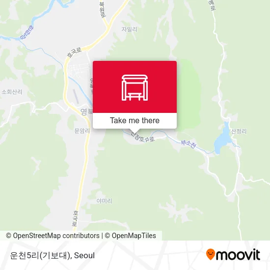 운천5리(기보대) map