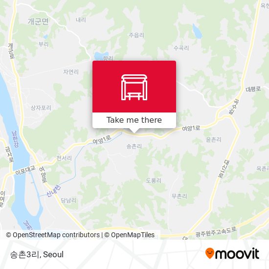 송촌3리 map