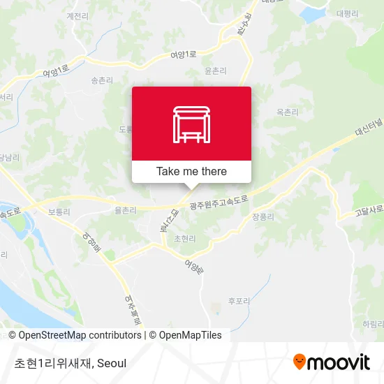 초현1리위새재 map