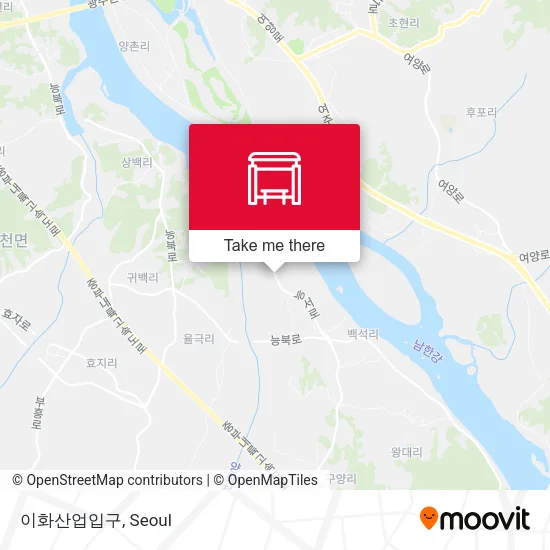 이화산업입구 map