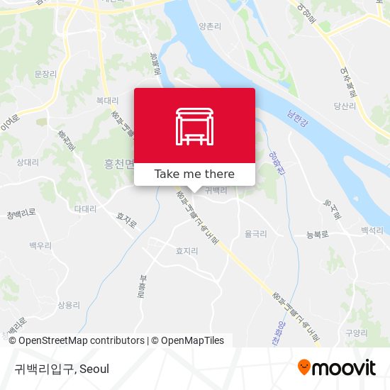 귀백리입구 map