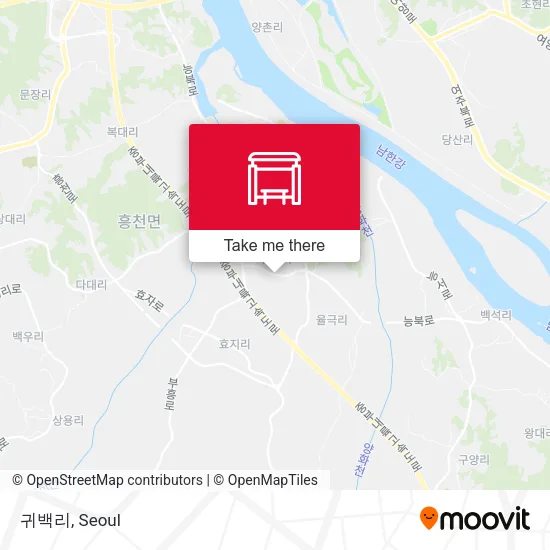 귀백리 map