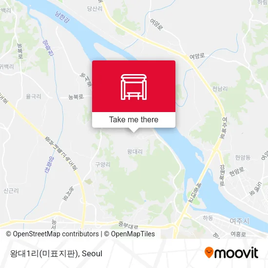 왕대1리(미표지판) map
