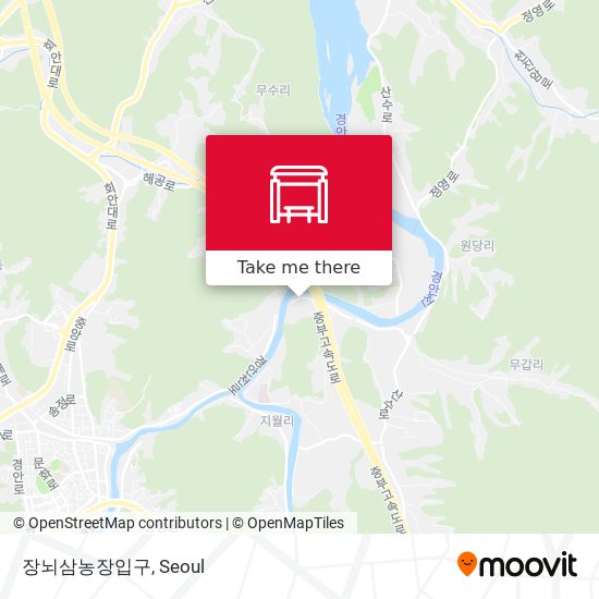 장뇌삼농장입구 map