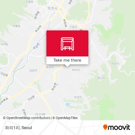 좌의1리 map