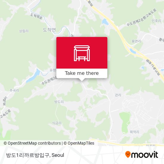방도1리까르방입구 map