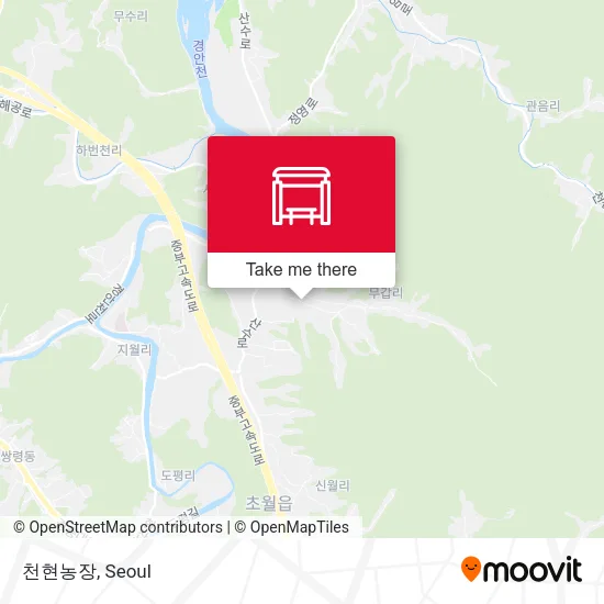 천현농장 map