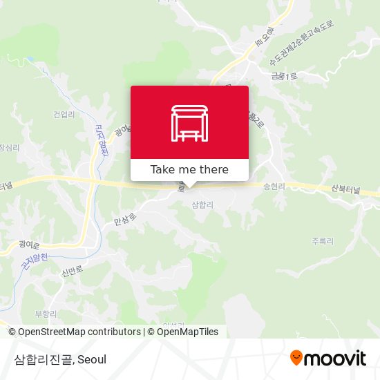 삼합리진골 map