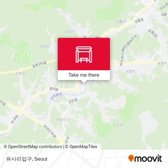 유사리입구 map