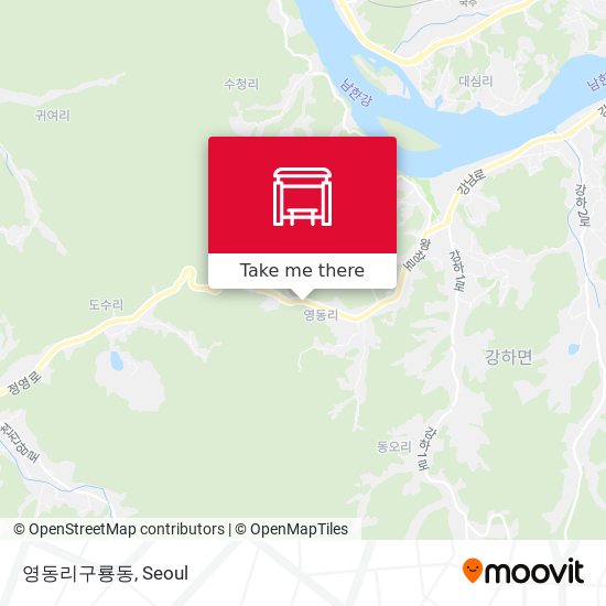 영동리구룡동 map