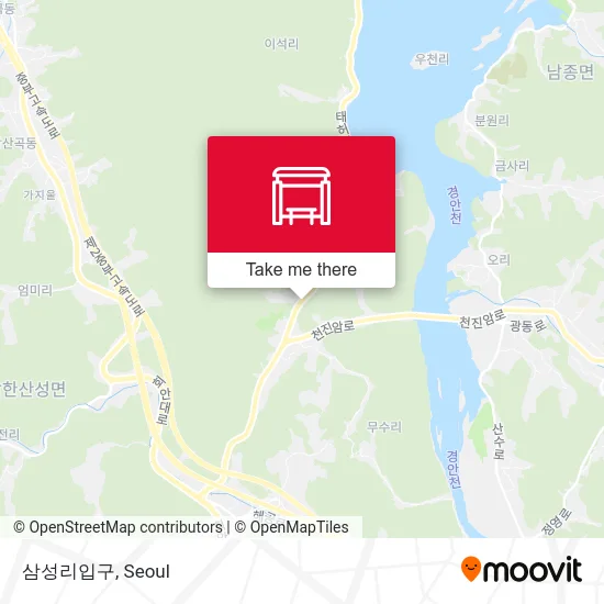 삼성리입구 map