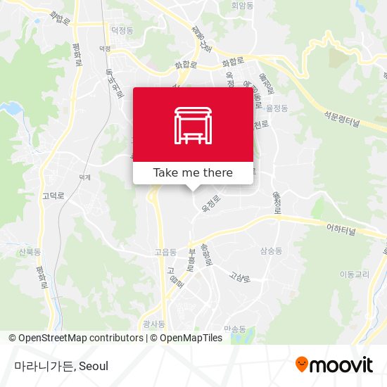 마라니가든 map