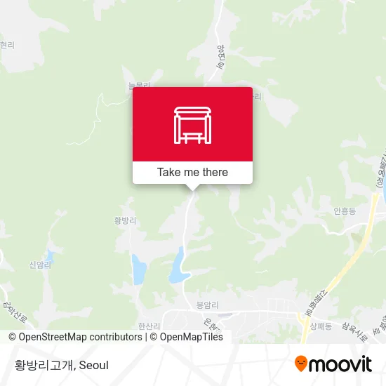 황방리고개 map