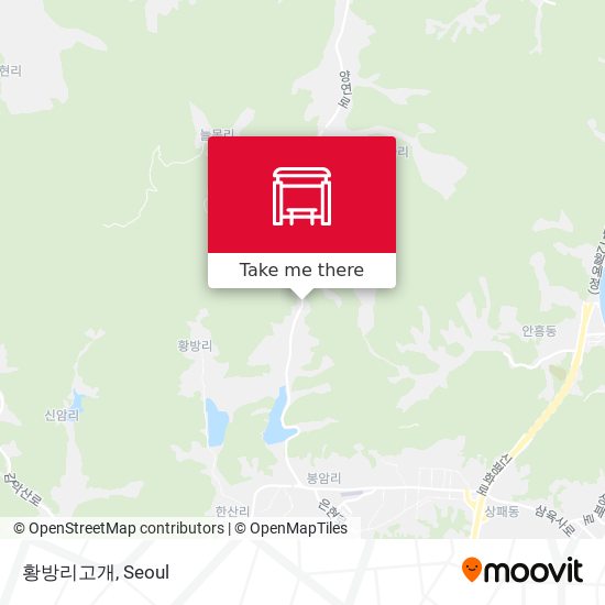 황방리고개 map