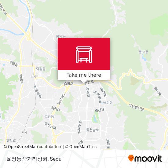 율정동삼거리상회 map