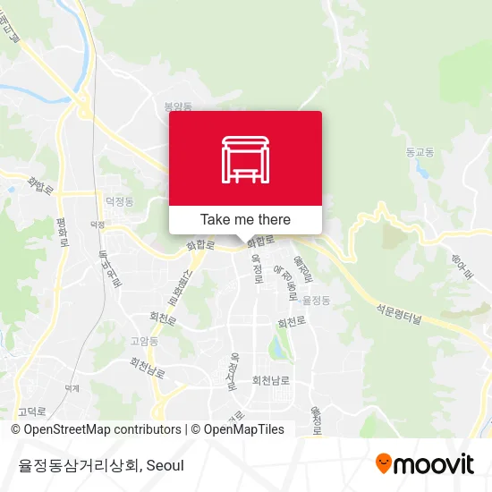 율정동삼거리상회 map