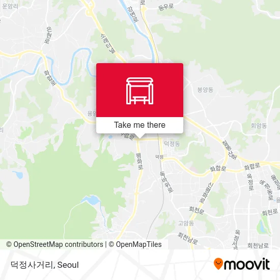 덕정사거리 map