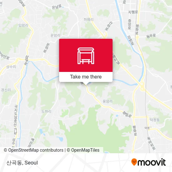 산곡동 map