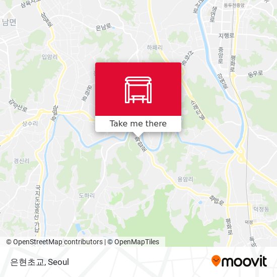 은현초교 map