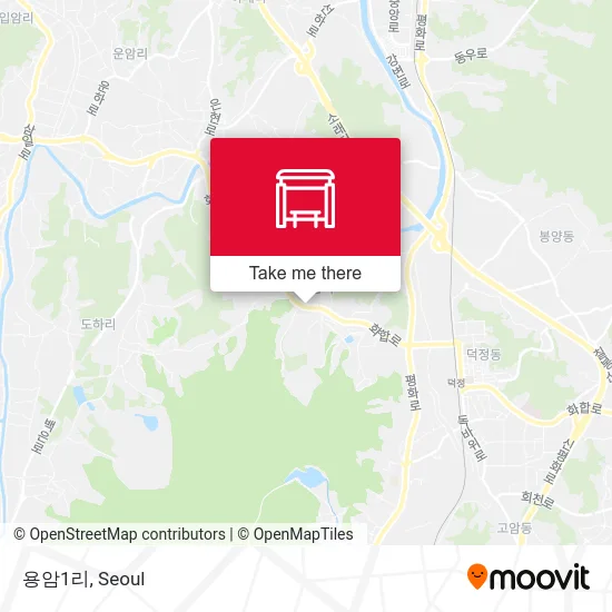 용암1리 map