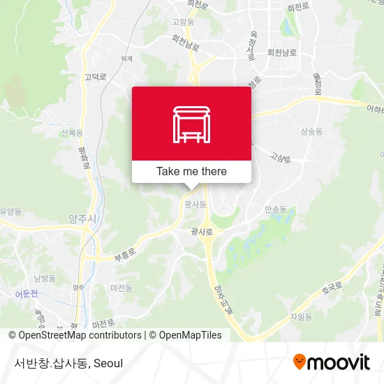 서반창.삽사동 map