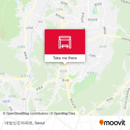 대방신도아파트 map