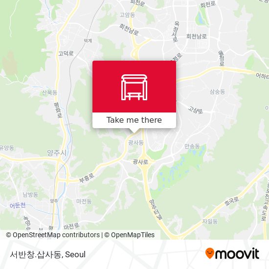서반창.삽사동 map