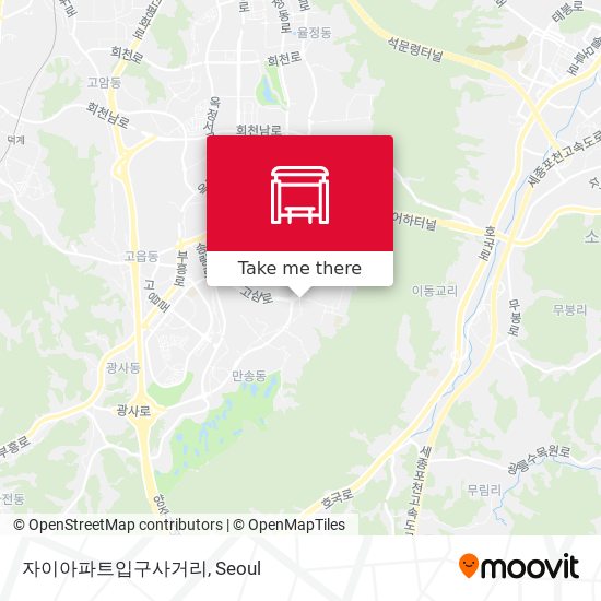 자이아파트입구사거리 map